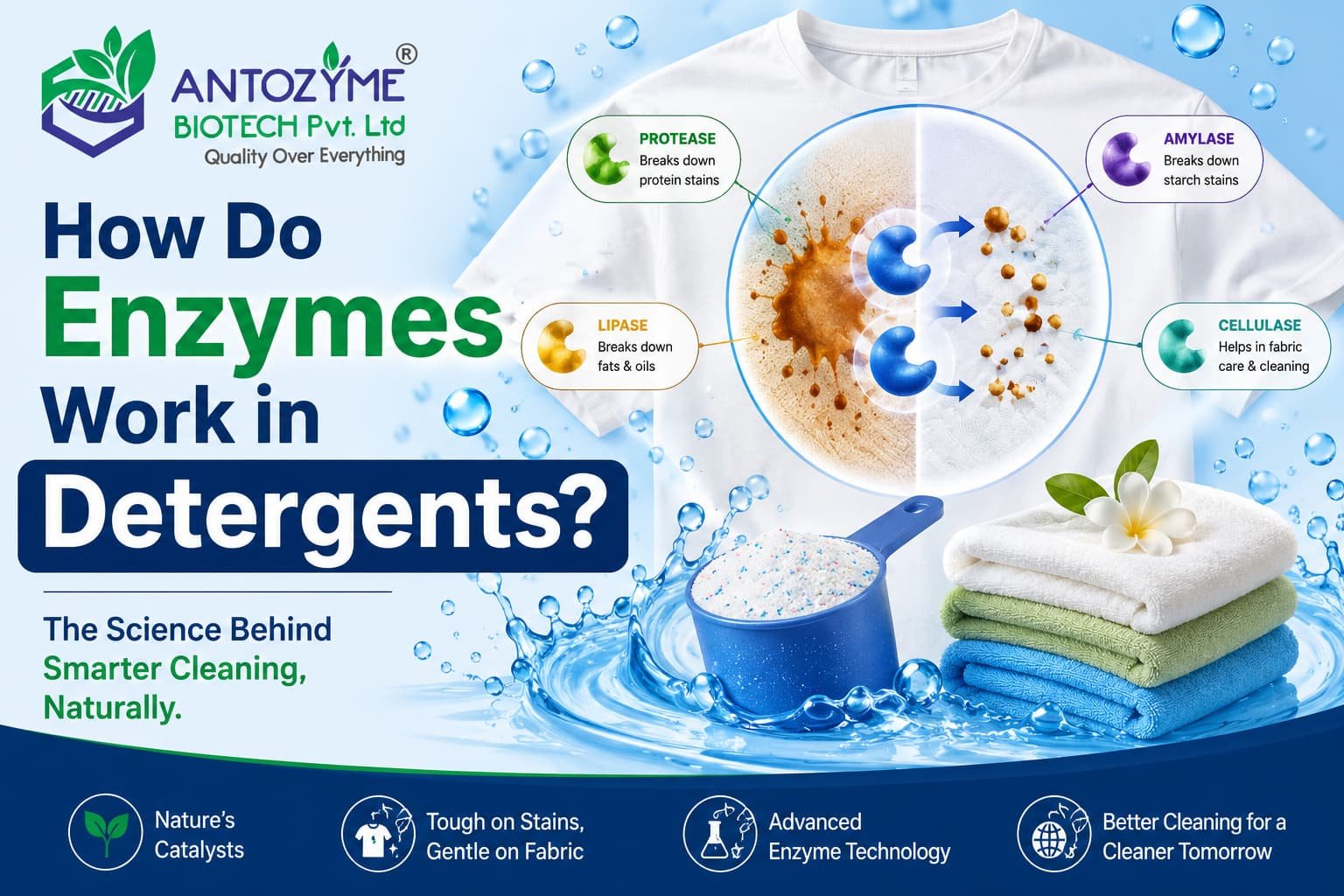 How Do Enzymes Work in Detergents