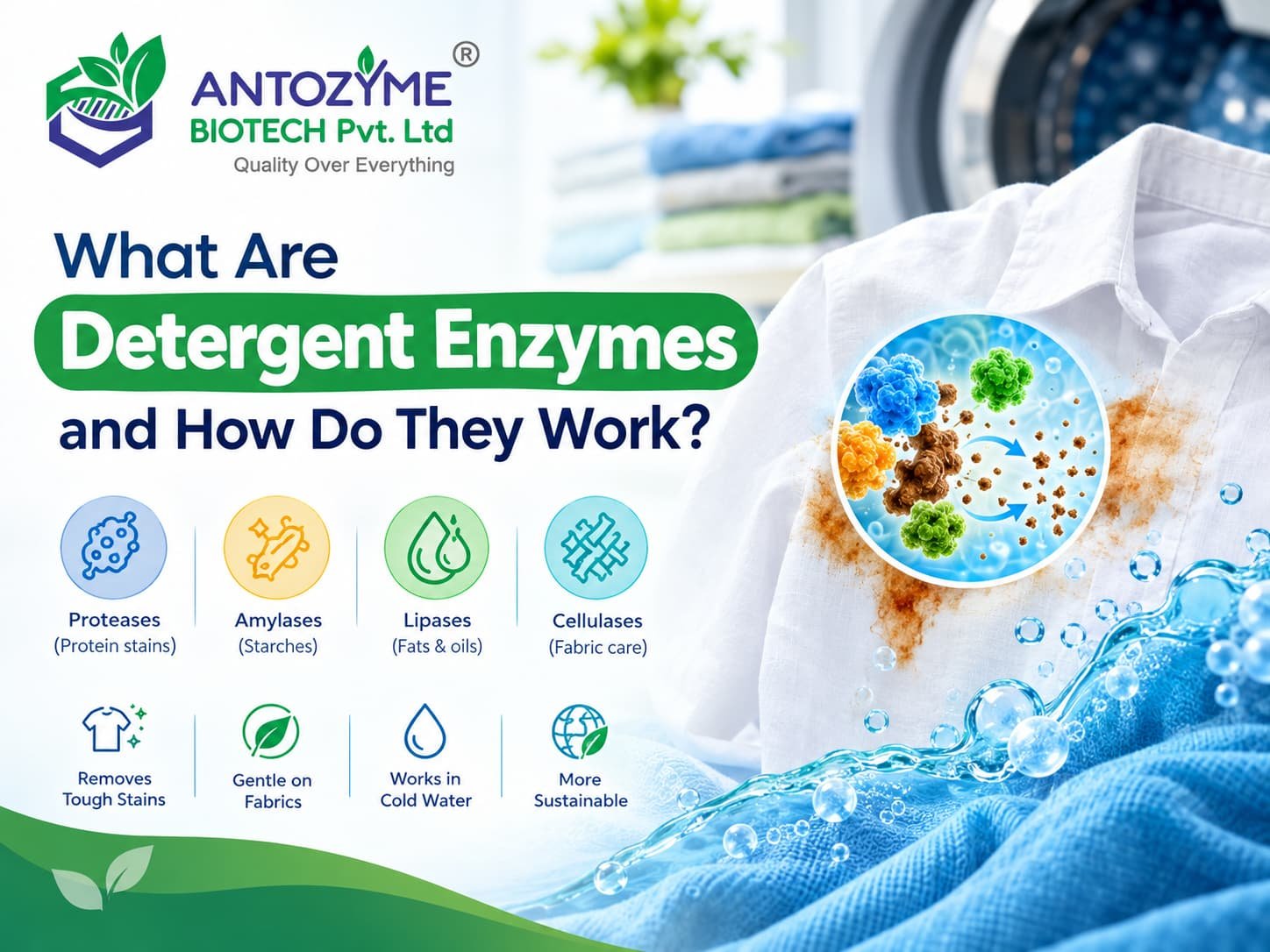 What Are Detergent Enzymes and How Do They Work