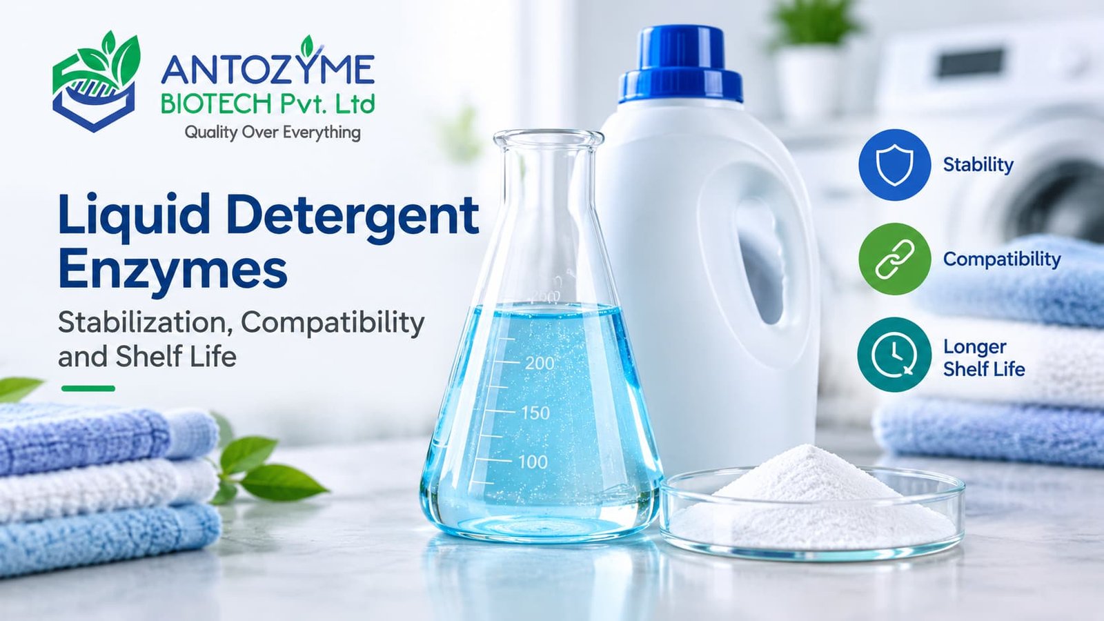 Liquid Detergent Enzymes